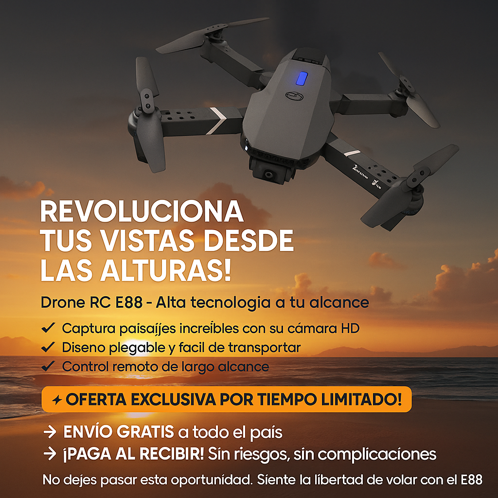 SUPERMEGADRONE CON CÁMARA